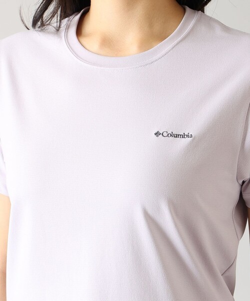 Columbia(コロンビア)の「UVカット Columbia/ ウィメンズ ライトキャニオン ショートスリーブ Tシャツ /コロンビア(Tシャツ/カットソー・レディース・ホワイト/ブラック/パープル・L/S/XL/M)」の14枚目の写真