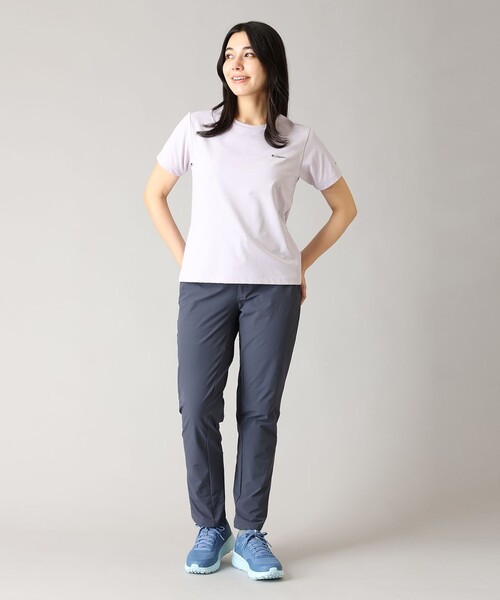 Columbia(コロンビア)の「UVカット Columbia/ ウィメンズ ライトキャニオン ショートスリーブ Tシャツ /コロンビア(Tシャツ/カットソー・レディース・ホワイト/ブラック/パープル・L/S/XL/M)」の22枚目の写真