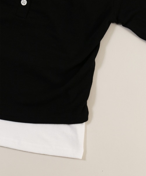PHILLY(フィリー)の「《2枚セット》キャミセットヘンリートップス(Tシャツ/カットソー・レディース・ピンク/グレー/ブラック・FREE)」の8枚目の写真