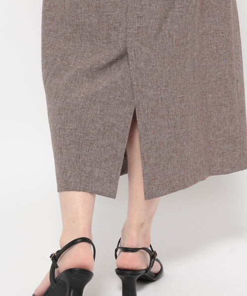 mysty woman（ミスティウーマン）の「フリルブラウスドッキングワンピース 666527（ワンピース・レディース・グレー/ブラウン・FREE）」の20枚目の写真