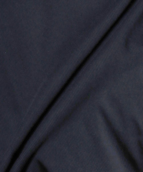 ANPAS（アンパス）の「Ribbed-Knit V-Neck Short-Sleeve Tee / テレコVネック ワンポイント刺繍 半袖Tシャツ メンズ レディース ユニセックス（Tシャツ/カットソー・メンズ・ホワイト/ブラック・S/M/L）」の19枚目の写真