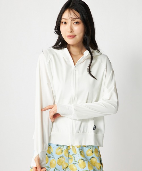 OP/オーシャンパシフィック 水着 ラッシュガード ジップアップ