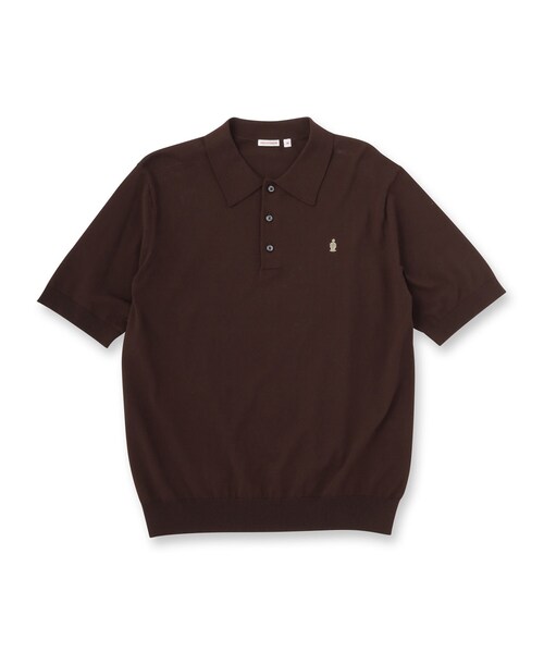 DRESSTERIOR(ドレステリア)の「【ウォッシャブル】コットンシルク混 ニットポロシャツ(ニット/セーター・メンズ・ブラック/グレー/ダークブラウン・94/92/91/90)」の16枚目の写真