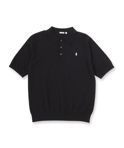 DRESSTERIOR(ドレステリア)の「【ウォッシャブル】コットンシルク混 ニットポロシャツ(ニット/セーター・メンズ・ブラック/グレー/ダークブラウン・94/92/91/90)」の19枚目の写真