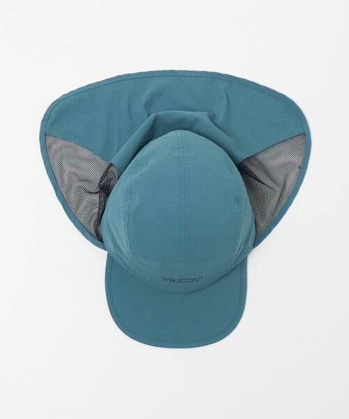 MARMOT(マーモット)の「<Marmot>リップストップ サンシェードジェット キャップ / キッズ(キャップ・キッズ・ターコイズブルー系/ブラック・FREE)」の6枚目の写真