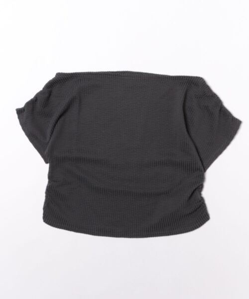 ROXY(ロキシー)の「ROXY/ロキシー 半袖 Tシャツ セットアップ対応 オフショルダーニット SUNSET BREEZE TOPS Tシャツ RDK262042(Tシャツ/カットソー・レディース・ブラック/ナチュラル/グリーン・M)」の14枚目の写真