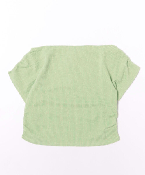 ROXY(ロキシー)の「ROXY/ロキシー 半袖 Tシャツ セットアップ対応 オフショルダーニット SUNSET BREEZE TOPS Tシャツ RDK262042(Tシャツ/カットソー・レディース・ブラック/ナチュラル/グリーン・M)」の16枚目の写真