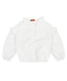 BABYBLEE（ベイビーブリー）の「D25104 ラッフルカラーウィンドブレーカー（ブルゾン）」