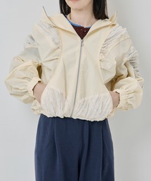 muller of yoshiokubo | [muller of yoshiokubo/ミュラー・オブ・ヨシオクボ]RUFFLE CHIFFON BLOUSON(ブルゾン)