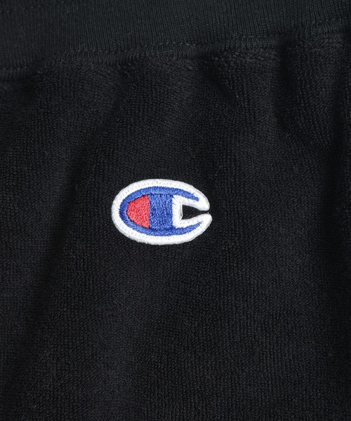 Champion(チャンピオン)の「Champion (チャンピオン) パイル地 ショートパンツ 短パン メンズ レディース ワンポイントロゴ ハーフパンツ C3-X516(スウェットパンツ・メンズ・ネイビー/ブラック/スカイブルー/グレー・M/L/LL)」の9枚目の写真