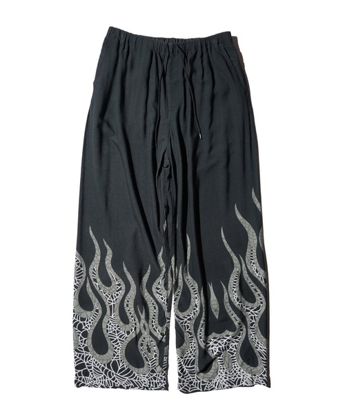 TOWNCRAFT（タウンクラフト）の「TOWNCRAFT タウンクラフト / printed baggy pant（その他パンツ・メンズ・ブラック/その他3/その他2/その他1・LARGE/MEDIUM/SMALL）」の4枚目の写真