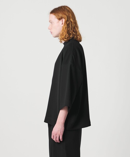 UNITED ARROWS & SONS by DAISUKE OBANA(ユナイテッドアローズアンドサンズバイダイスケオバナ)の「<D.O UNITED ARROWS BY DAISUKE OBANA>Ⅱ+ SETIN 3/4SL CREW TEE 26SS/Tシャツ(Tシャツ/カットソー・メンズ・ブラック・M/S/XL/L)」の5枚目の写真