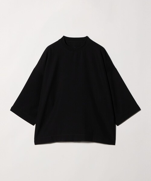 UNITED ARROWS & SONS by DAISUKE OBANA(ユナイテッドアローズアンドサンズバイダイスケオバナ)の「<D.O UNITED ARROWS BY DAISUKE OBANA>Ⅱ+ SETIN 3/4SL CREW TEE 26SS/Tシャツ(Tシャツ/カットソー・メンズ・ブラック・M/S/XL/L)」の7枚目の写真