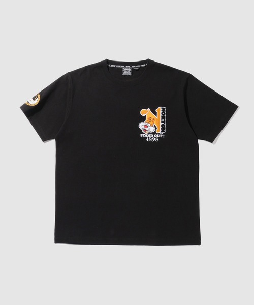 Norton(ノートン)の「【Norton/ノートン】 キャラクター バック刺繍 クルーネック 半袖Tシャツ(Tシャツ/カットソー・メンズ・ブラック/ホワイト・M/L/XL)」の3枚目の写真