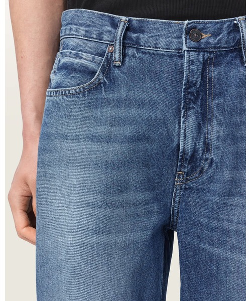 ALLSAINTS(オールセインツ)の「MULLEN STRAIGHT LEG LOOSE DENIM JEANS | MULLEN ストレート レッグ ルーズ デニム ジーンズ(デニムパンツ・メンズ・インディゴブルー・28/30/31/30/32/30/33/30/30/30)」の3枚目の写真