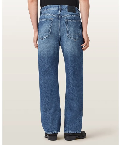 ALLSAINTS(オールセインツ)の「MULLEN STRAIGHT LEG LOOSE DENIM JEANS | MULLEN ストレート レッグ ルーズ デニム ジーンズ(デニムパンツ・メンズ・インディゴブルー・28/30/31/30/32/30/33/30/30/30)」の5枚目の写真
