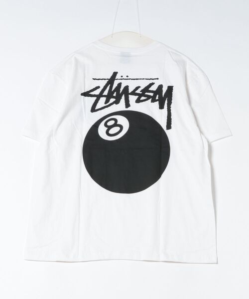 STUSSY(ステューシー)の「【STUSSY】ステューシー 8BALL HALF T-SHIRTS ロゴ 半袖 Tシャツ(Tシャツ/カットソー・メンズ・ブラック/ホワイト・M/L/XL)」の3枚目の写真
