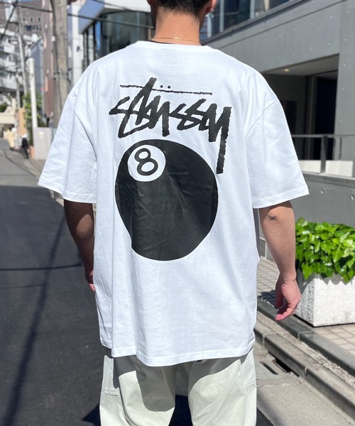 セール】【STUSSY】ステューシー 8BALL HALF T-SHIRTS ロゴ 半袖 T