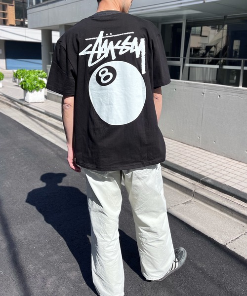 STUSSY(ステューシー)の「【STUSSY】ステューシー 8BALL HALF T-SHIRTS ロゴ 半袖 Tシャツ(Tシャツ/カットソー・メンズ・ブラック/ホワイト・M/L/XL)」の10枚目の写真