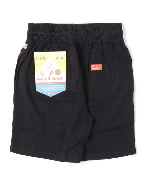 COOKMAN(クックマン)の「Cookman クックマン シェフ ショートパンツ ハーフパンツ イージーパンツ Linen Black(その他パンツ・メンズ・ブラック・LARGE/MEDIUM)」の2枚目の写真