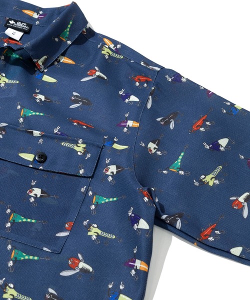 gym master(ジムマスター)の「gym master/ジムマスター ハッピーペイント メッシュ L/S シャツ(シャツ/ブラウス・メンズ・ブルー/ホワイト・X-LARGE/LARGE/MEDIUM)」の13枚目の写真