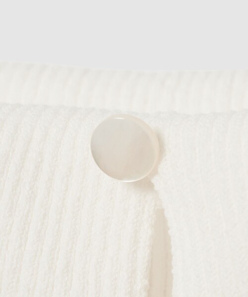 ANAYI（アナイ）の「オフショルダーリブ プルオーバー（ニット/セーター・レディース・ホワイト/ネイビー/ホワイト系その他/レッド・36/38）」の9枚目の写真