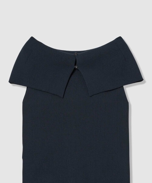 ANAYI（アナイ）の「オフショルダーリブ プルオーバー（ニット/セーター・レディース・ホワイト/ネイビー/ホワイト系その他/レッド・36/38）」の13枚目の写真