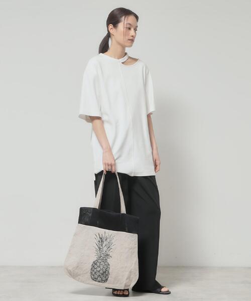 HIROKO HAYASHI(ヒロコハヤシ)の「FILO(フィロ)トートバッグ(トートバッグ・レディース・ベージュ系その他4・00)」の15枚目の写真