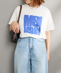 [MAISON DE L'ALLURE/メゾンドゥラリュール] アソートロゴ プリントTシャツ