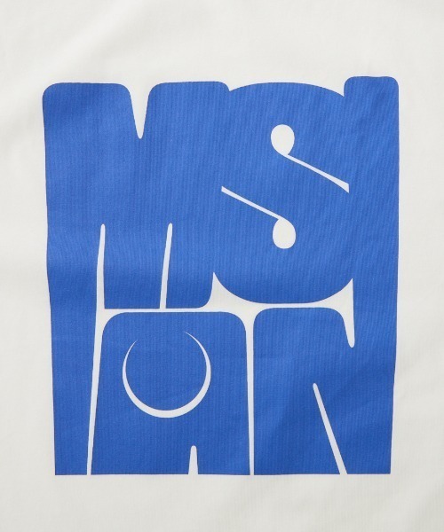 MAISON DE L'ALLURE（メゾンドゥラリュール）の「[MAISON DE L'ALLURE/メゾンドゥラリュール] アソートロゴ プリントTシャツ（Tシャツ/カットソー・レディース・ホワイト/ブルー/チャコールグレー/オフホワイト・F）」の5枚目の写真