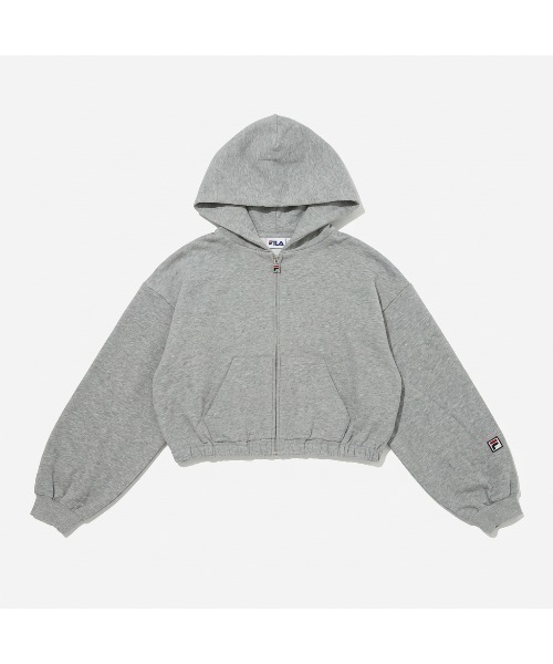 FILA（フィラ）の「ZIP HOODIE（スウェット・レディース・グレー/ホワイト/ブラック・FREE）」の7枚目の写真