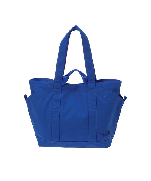 THE NORTH FACE(ザノースフェイス)の「Sunny Side Tote M NM72606(ショルダーバッグ・メンズ・ブルー/オフホワイト/グリーン・FREE)」の3枚目の写真