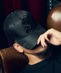 Subciety（サブサエティ）の「Jacquard paisley mesh cap（キャップ）」