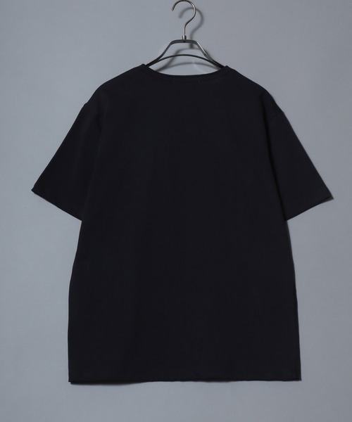 ANPAS（アンパス）の「Dry-Touch Cotton Henley T-Shirt / 【吸水速乾 綿100％】ドライコットン ヘンリーネック 刺繍半袖Tシャツ メンズ レディース トップス 春夏 カットソー（Tシャツ/カットソー・メンズ・ホワイト/チャコールグレー/ブラック・L/M）」の9枚目の写真