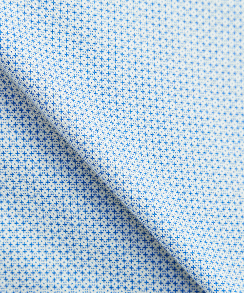 MEN'S MELROSE(メンズメルローズ)の「プレミアムジャージワイドカラー半袖シャツ(シャツ/ブラウス・メンズ・ネイビー/ブルー・4/3)」の7枚目の写真