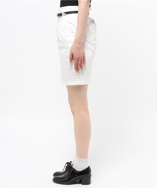 Heather(ヘザー)の「16SSベルトツキコクーンスカート 714327(スカート・レディース・オフホワイト/カーキ/ネイビー/チェック/ストライプ・MEDIUM/SMALL)」の7枚目の写真