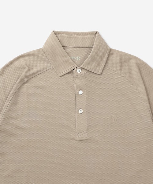 Hurley （ハーレー）の「【Hurley:ハーレー】ファントムゴルフウェア　メッシュポロシャツ　　PHNTM PP MESH ICON PB SS POLO（ポロシャツ・メンズ・ホワイト/ベージュ/グレー/カーキ・LARGE/MEDIUM/X-LARGE/SMALL）」の14枚目の写真