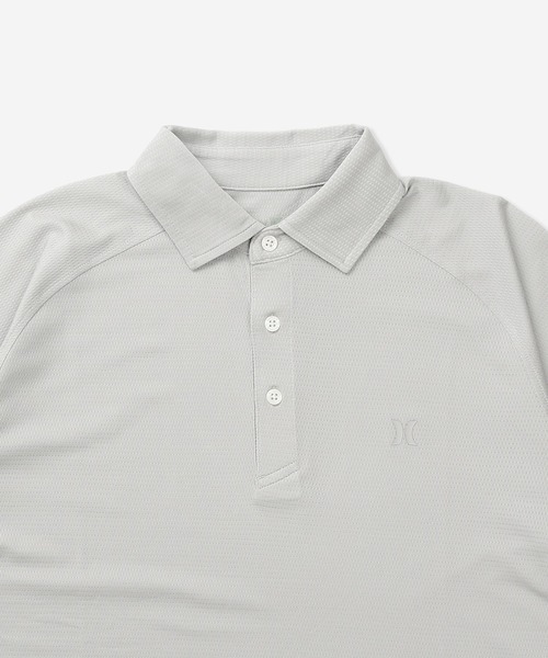 Hurley （ハーレー）の「【Hurley:ハーレー】ファントムゴルフウェア　メッシュポロシャツ　　PHNTM PP MESH ICON PB SS POLO（ポロシャツ・メンズ・ホワイト/ベージュ/グレー/カーキ・LARGE/MEDIUM/X-LARGE/SMALL）」の10枚目の写真