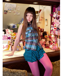 DYDOSHOP（ディワイドショップ）の「ロラホルタシャツ (ブルー)（シャツ/ブラウス）」