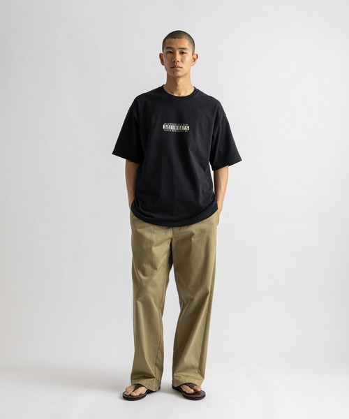 Saturdays NYC（サタデーズ ニューヨークシティ ）の「Cover Lined Relax SS Tee（Tシャツ/カットソー・メンズ・ブラック/グリーン/ホワイト・XL/S/M/L）」の18枚目の写真