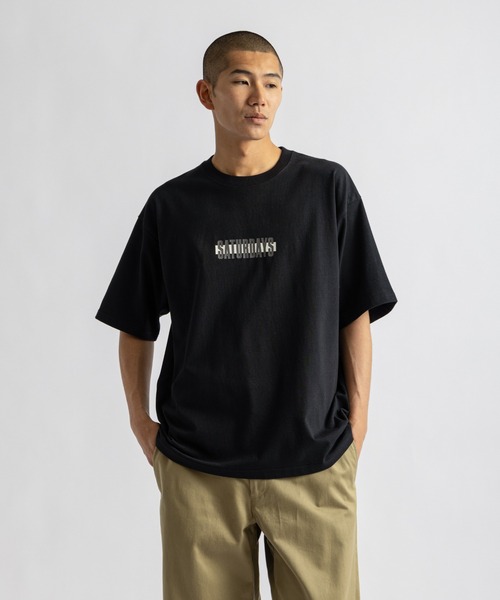Saturdays NYC（サタデーズ ニューヨークシティ ）の「Cover Lined Relax SS Tee（Tシャツ/カットソー・メンズ・ブラック/グリーン/ホワイト・XL/S/M/L）」の11枚目の写真