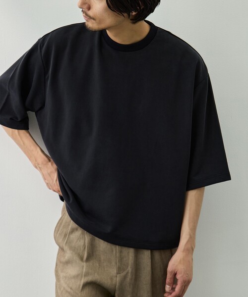 KANEMASA PHIL./カネマサフィル】28G Cupro SS Pullover（Tシャツ