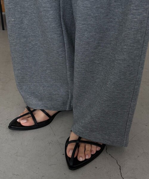 CAPRICIEUX LE'MAGE(カプリシューレマージュ)の「ドレープラップパンツ(その他パンツ・レディース・グレー/ブラック・36/38)」の18枚目の写真