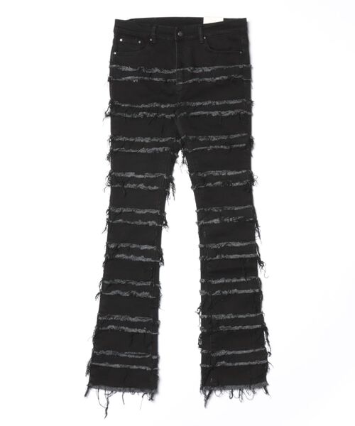 mnml(ミニマル)の「mnml/ミニマル/X597 PANELED SKINNY STACKED(デニムパンツ・メンズ・ブラック・32/34/28/29/30)」の5枚目の写真