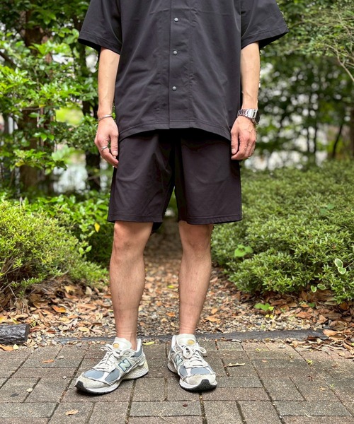 Grand PARK(グランドパーク)の「DOTMESH イージーショートパンツ(その他パンツ・メンズ・ネイビー/ブラック/ブラウン・L/M)」の22枚目の写真
