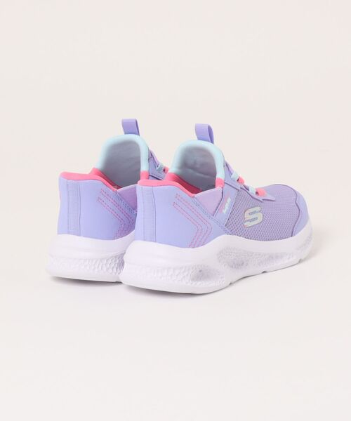 SKECHERS(スケッチャーズ)の「SKECHERS スケッチャーズ SWIFT FIT スウィフトフィット CRATER-LIGHTS-KALISTA【軽量】キッズスニーカー 子供靴(クレーターライト)(スニーカー・キッズ・ブラック/ピンク/パープル系その他/ネイビー・17.0cm/18.0cm/21.0cm/19.0cm/22.0cm/20.0cm/23.0cm)」の5枚目の写真