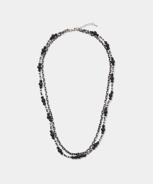 DNSR(ディーエヌエスアール)の「Layered Maison Necklace(ネックレス・メンズ・その他・OS)」の1枚目の写真