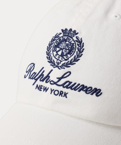 クレストエンブロイダリー ツイル ボール キャップ（キャップ）｜POLO