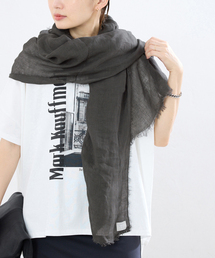 IENA | NIMNIMDUAI/ニムニムデュアイ 別注 PREMIUM LINEN GAUZE STOLE ストール(ストール/ショール)