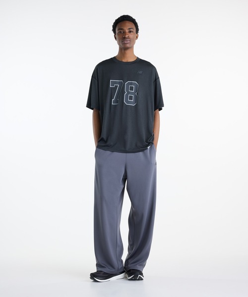 NEW BALANCE(ニューバランス)の「ショートスリーブTシャツ(Tシャツ/カットソー・メンズ・ブラック/グレイッシュブルー/ライトブラウン・XX-LARGE/X-LARGE/LARGE/MEDIUM/SMALL)」の7枚目の写真